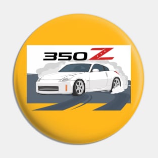 car 350z drift white Pin