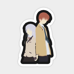 Angel Beats Otonashi and Kanade Magnet