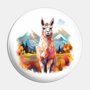 Lama Lover Pin