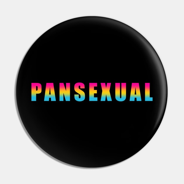 Pansexual Pin by Pizzafairy 