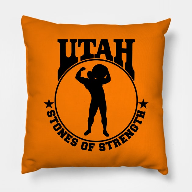 Utah Stones of Strength Pillow by Ruiz Combat Grappling