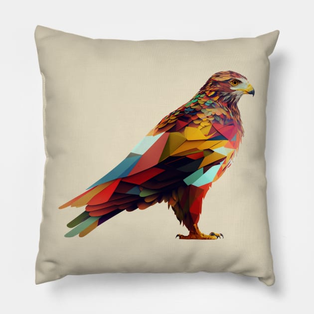 Eagle - King of the Birds 2 Pillow by i2studio