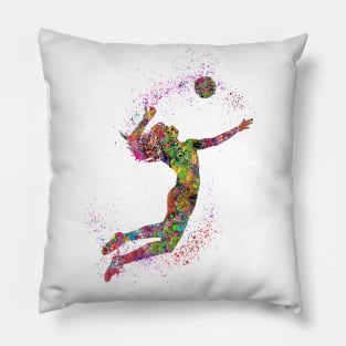 Volleyball girl Pillow