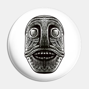 Viking Oseberg Cart Head: A Bold and Authentic Norse Design Pin