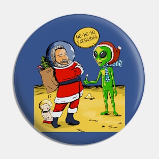 Merry Christmas Earthlings! Ho Ho Ho Pin