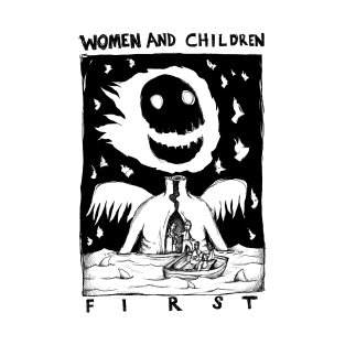 Women and Children First - Idioteque Illustrated Lyrics T-Shirt