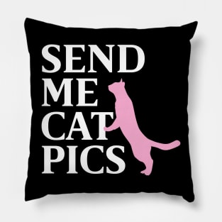 SEND ME CAT PICS Pillow