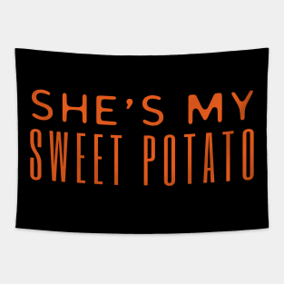 She's My Sweet Potato I Yam Tapestry