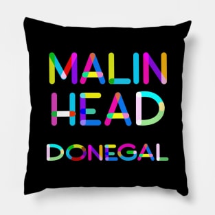 Colorful Malin Head, Donegal, Ireland Pillow