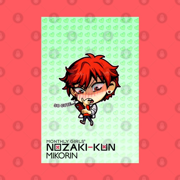 Gekkan Shoujo Nozaki kun!  Mikorin So cute! Green by Angsty-angst