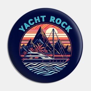 Yacht Rock / Retro Design Pin