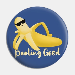 Peeling Good Banana Pun Pin