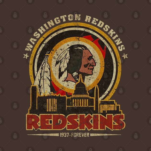 Vintage Washington Redskins 1937 Forever by Jokotingkir