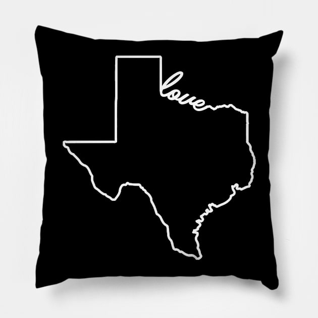 I love Texas Pillow by Mila46