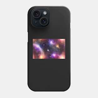 Seamless Stellar Cosmos Texture Patterns IX Phone Case