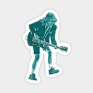 ANGUS YOUNG WALK Magnet