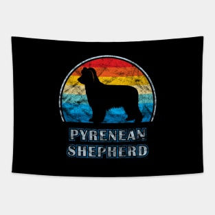 Pyrenean Shepherd Vintage Design Dog Tapestry