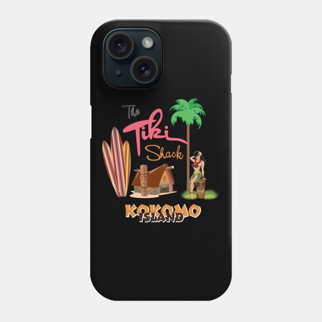 The Tiki Shack Phone Case by PauHanaDesign