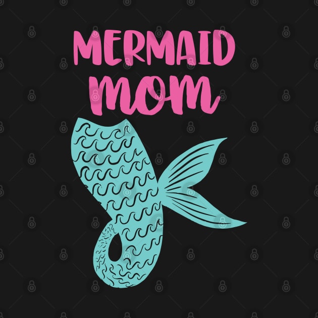 Mermaid Mom by Rosemarie Guieb Designs