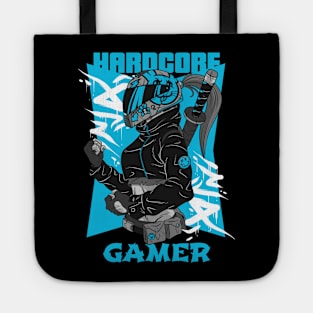 Hardcore Gamer Blue Ninja Tote