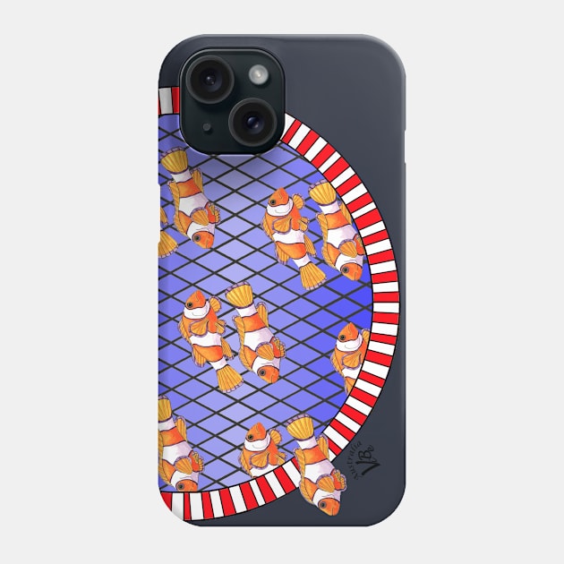 Clownfish Phone Case by VibeCeramicStudios