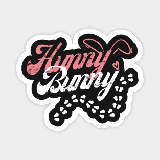 Hunny Bunny Pink Composition Magnet