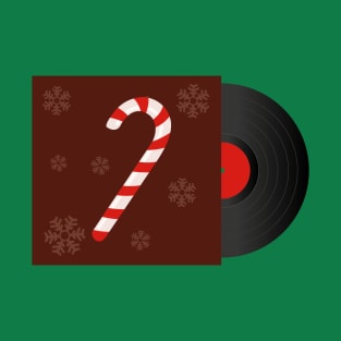 Christmas Music Vinyl | Gift Ideas | Candy Cane T-Shirt