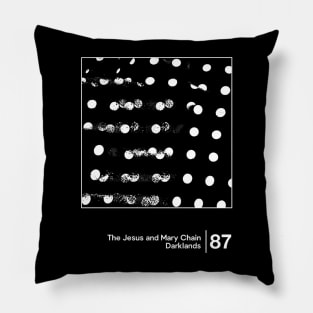 Darklands - Minimalist Graphic Design Fan Artwork Pillow