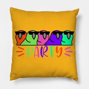 Party Parrot Pillow