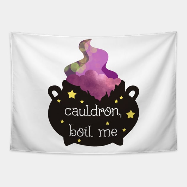 Cauldron boil me Tapestry by rachaelthegreat