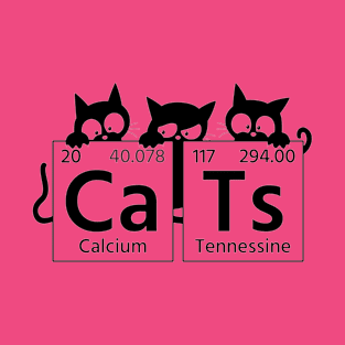 The Cat Lover's Periodic Table T-Shirt