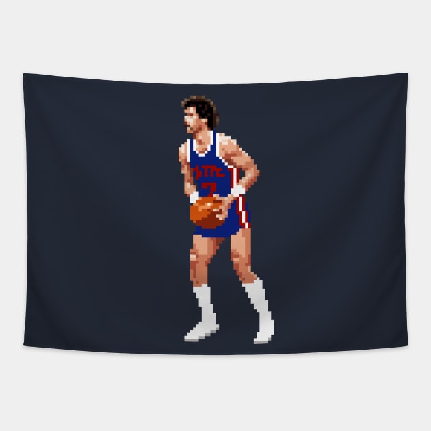 Kelly Tripucka Pixel Standing Tapestry by qiangdade