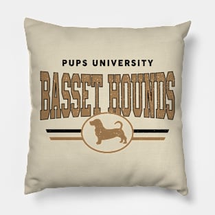 Basset Hounds - Pups U Pillow