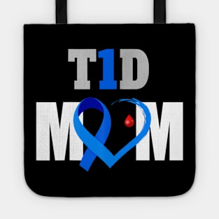 T1D Mom Type 1 Diabetes Awareness Gift Tote