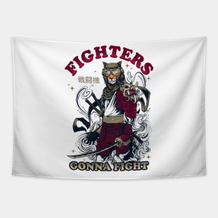 FIGHTERS GONNA FIGHT Tapestry