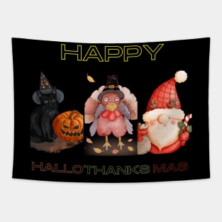 Happy hallothanksmas Tapestry