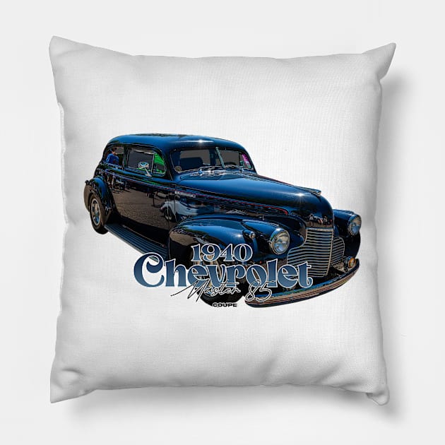 1940 Chevrolet Master 85 Coupe Pillow by Gestalt Imagery