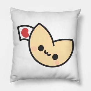 Kawaii love fortune cookie Pillow