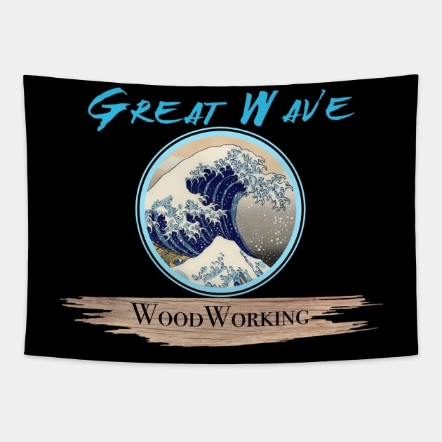 Great Wave Woodworking - kanagawa Tapestry by Great Wave