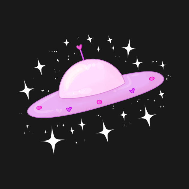 Glittering UFO! by ShinyBat