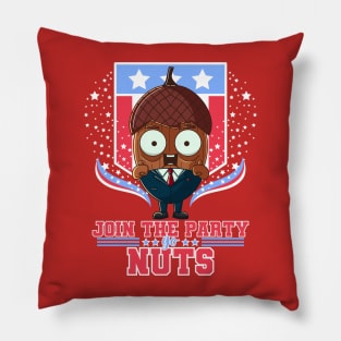 Join the party, Go Nuts Pillow