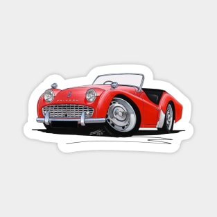 Triumph TR3A Red Magnet