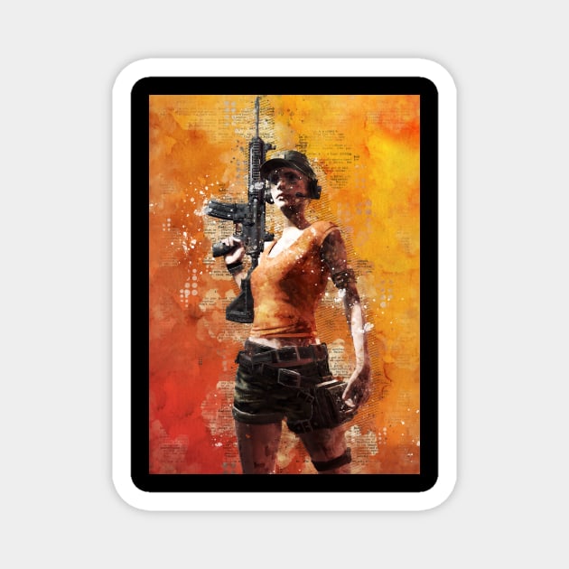 Pubg Magnet by Durro