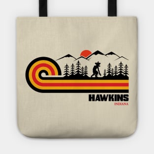 Visit Hawkins Retro 70s Vibe Tote