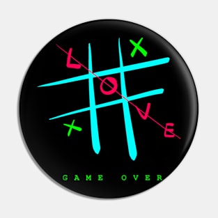 LOVE Game Over - Break Up Pin