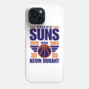 Phoenix Suns Durant 35 Basketball Retro Phone Case