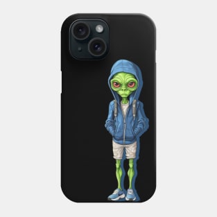 Just Another Day As An Alien Phone Case