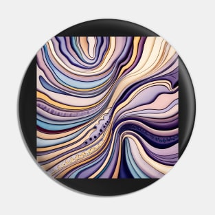 Abstract fluid art Pin