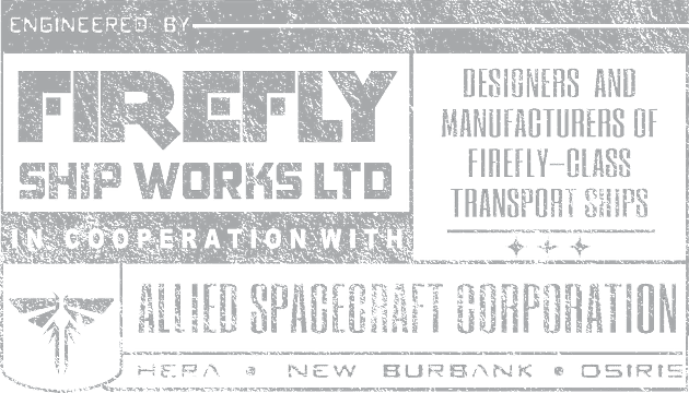 Firefly Ship Works, distressed Kids T-Shirt by hauntedjack