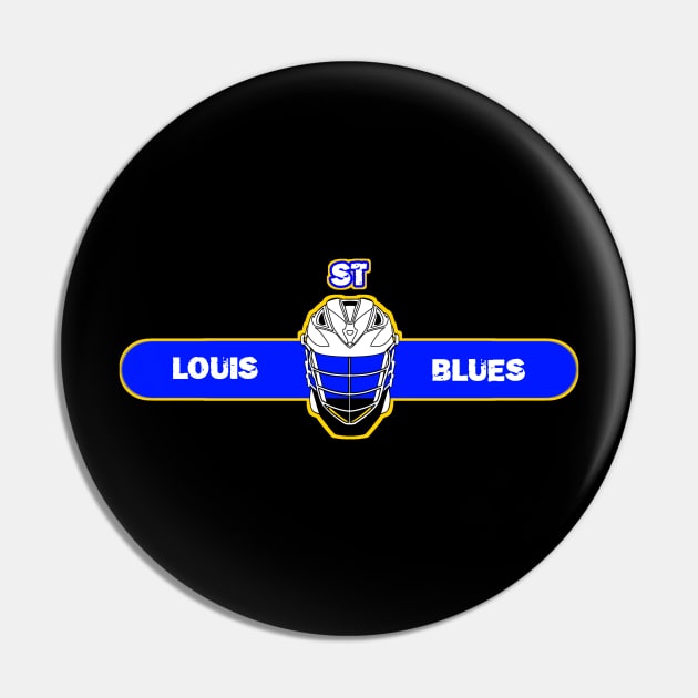 St louis blues helm Pin by Cahya. Id